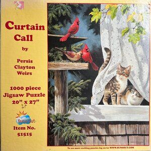 Curtain Call by Persis Clayton Weirs 1000 Piece Puzzle